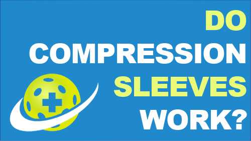 This is a title slide that reads "Do compression sleeves work?"